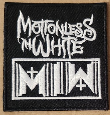 Motionless in White embroidered Iron on patch