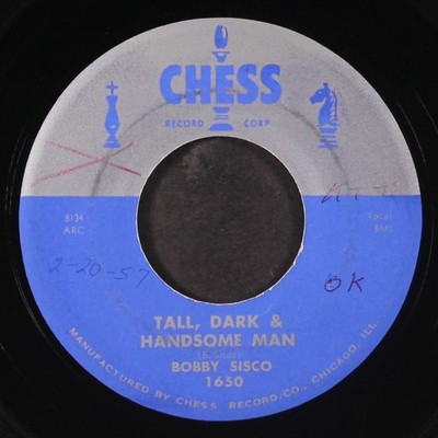 Bobby Sisco: Go, Go, Go Schach 7'' Single 45 U/min