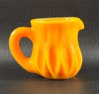 Boyd's Crystal Art Glass MINI PITCHER #21 APRICOT 12-11-79 Glows NOS — photo 3