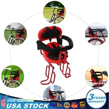 Rear Child Bike Seat Baby Kids Bicycle Chair Carrier Safety Toddler Back Seat