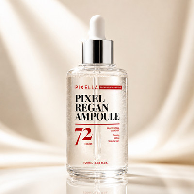 PIXELLA Time Return Regan Ampoule 3.38oz Anti Aging K-Beauty Serum