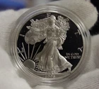 1996 P US Proof Silver Eagle $1 Original Capsulae