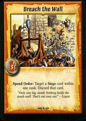 Breach the Wall - Action - Warlord Saga of the Storm