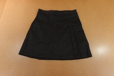 Classroom Girls 16 Black Adjustable Waist Uniform Double Pleat Scooter NWT