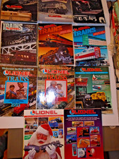 LOT of 11 LIONEL train and Accessiories Guides 1987, 1988, 1991-1995