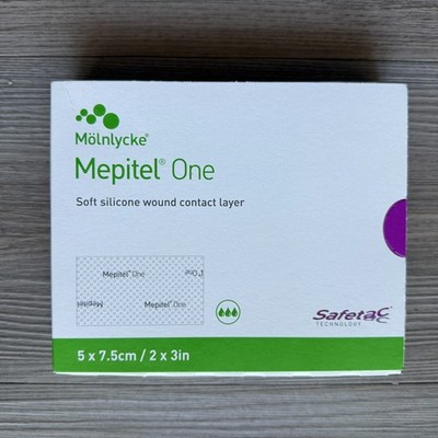 *10-Dressings* Molnlycke Mepitel One 2'' x 3'' With Safetac Technology Exp 2028