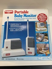 VTG RARE 1990 Playskool Portable Baby Monitor Toy Story Tested READ 