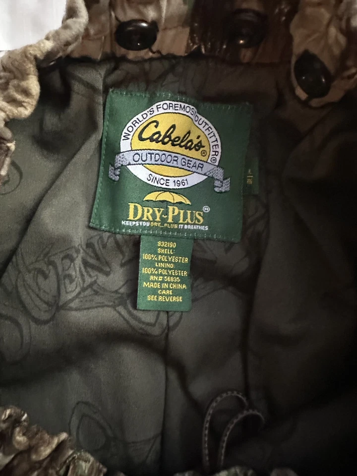 Chaqueta y pantalón Cabelas Dry Plus Scent Lok XL Foto 3 de 4