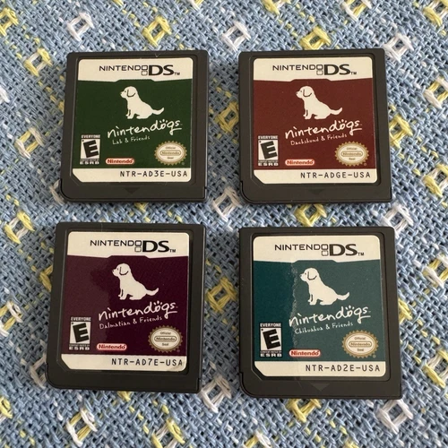 Nintendo Nintendogs Series DS & 3DS Game Lot of 7 with Manuals Included