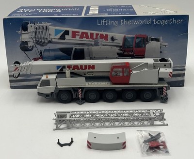 Conrad 2096 1:50 Diecast Tadano Faun ATF 100-5 All-Terrain Crane Truck LN/Box