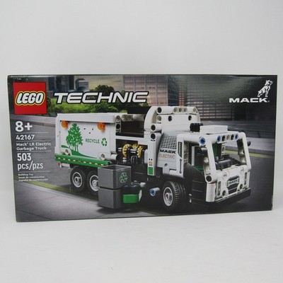 LEGO Technic 42167 Mack LR Electric Garbage Truck Building Toy Set New Sealed