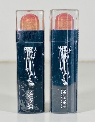 NUANCE Salma Hayek Color Vibrance Lipstick, PLUM MAUVE 150 X 2, Discont'd/Sealed