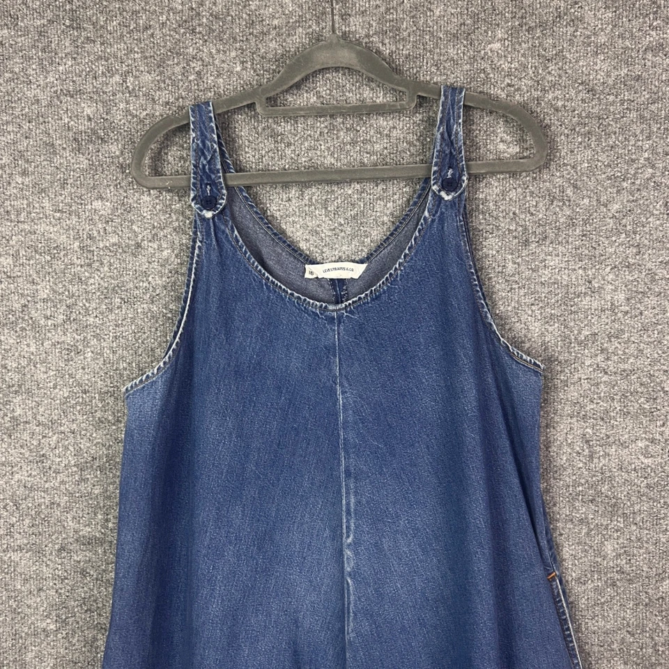 VESTIDO jeans vintage anos 80 LEVIS estilo geral tamanho 16 - Imagem 3 de 4