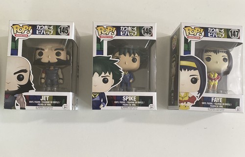JET SPIKE FAYE FUNKO POP COWBOY BEBOP 
