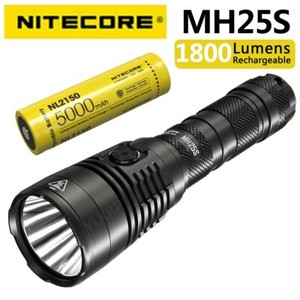 NITECORE MH25S Superior Performance 21700 Long Range Flashlight 1800 Lumen 504m NITECORE MH25S Superior Performance 21700 Long Range Flashlight 1800 Lumen 504m