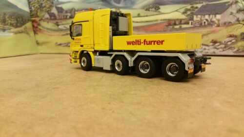 HEAVY HAULAGE W.S.I. FURRER 8X4 MERC BALLAST TRACTOR UNIT 1/50 SCALE CODE / 3 - Picture 4 of 11