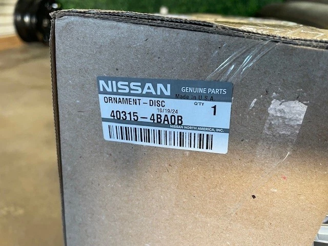 (4) Tapacubos Nissan Rogue 2014-2020 17" OEM tapacubos/cubierta de rueda 40315-4BA0B Foto 4 de 4