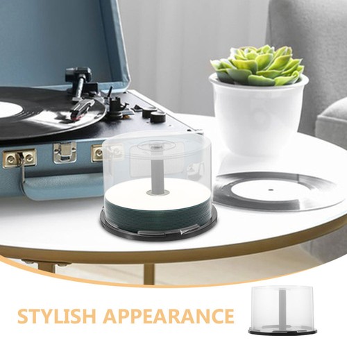 4 Pcs CD Storage Bin Dvd Organizer Box Blank Cases Frame Display Holder for Car - Afbeelding 7 van 12