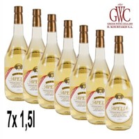 Greek Wine Cellars Kourtaki 7X 1,5L Magnum Weisswein Imiglykos Apelia Gold Label
