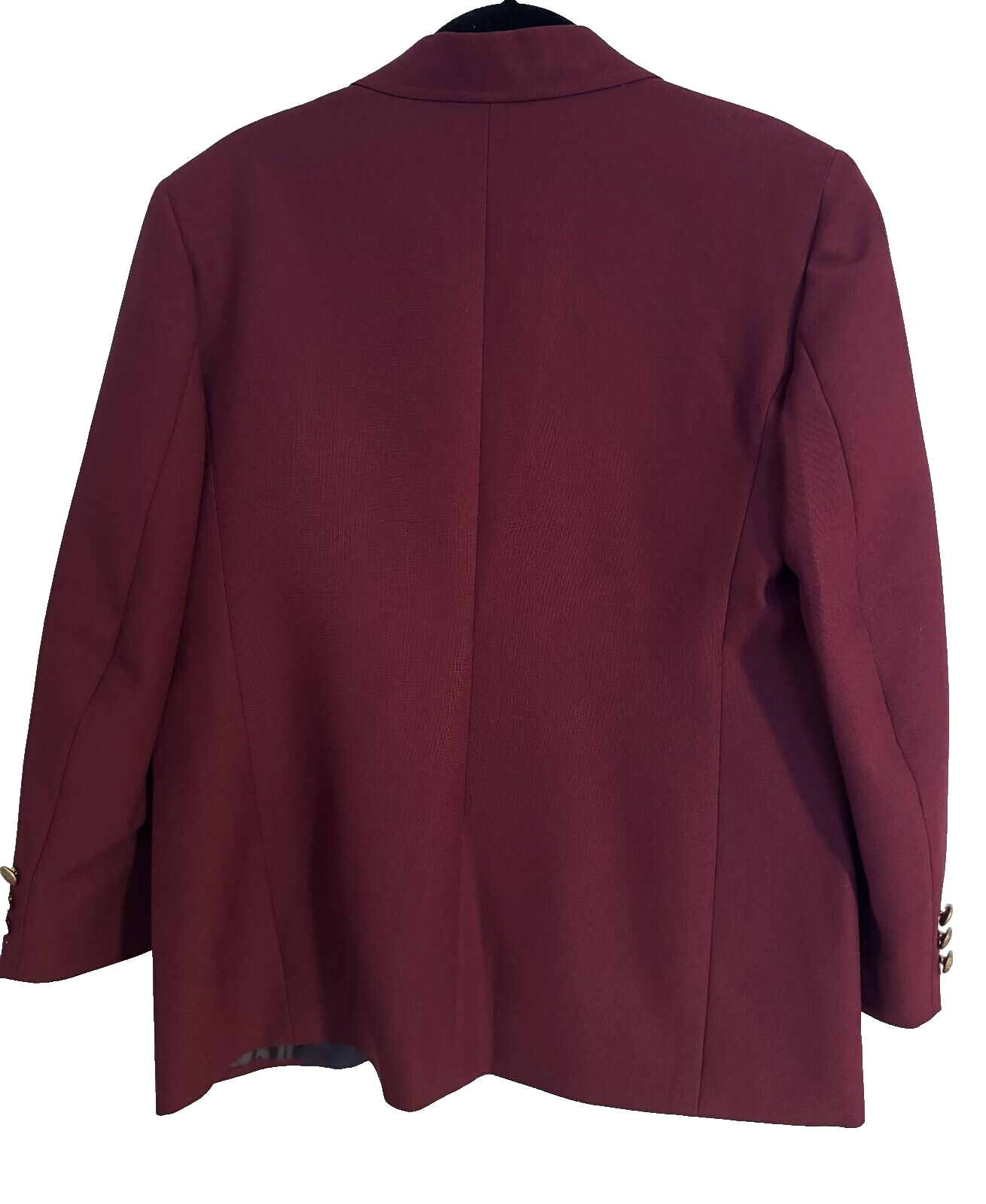 EDWARDS WOMENS BURGUNDY ESSENTIAL POLYESTER BLAZER SIZE 8P NEW eBay