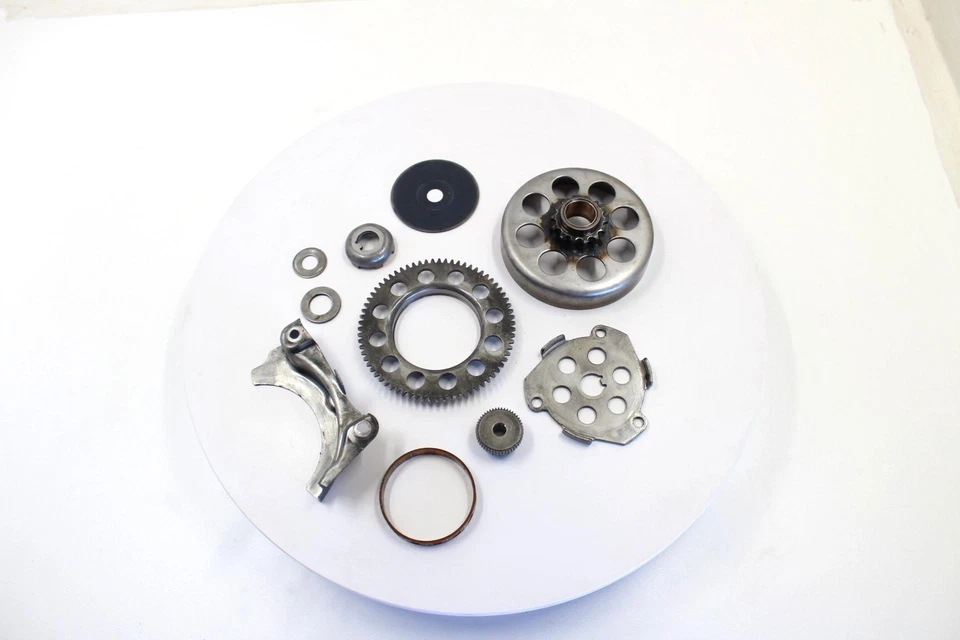 94 YAMAHA RAZZ 50 SH50 原始设备制造商 完整 CLUTCH W PLATES 篮球中心 — 第 2/4 张图片