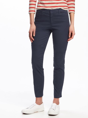 New Old Navy Blue Pixie Ankle Length 