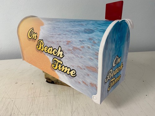 Beach house custom mailbox gift for mothers day, Coastal decors gift for dad - Picture 4 of 8