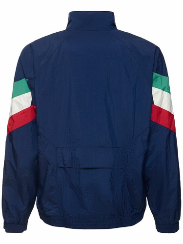 Adidas Italy Originals Track Top Woven Trainingsjacke Retro Blau Klassisch Herren Größe - Bild 9 von 9