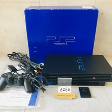 Sony PlayStation2 PS2 black SCPH-30000 Console controller Cable Memory NTSC-J