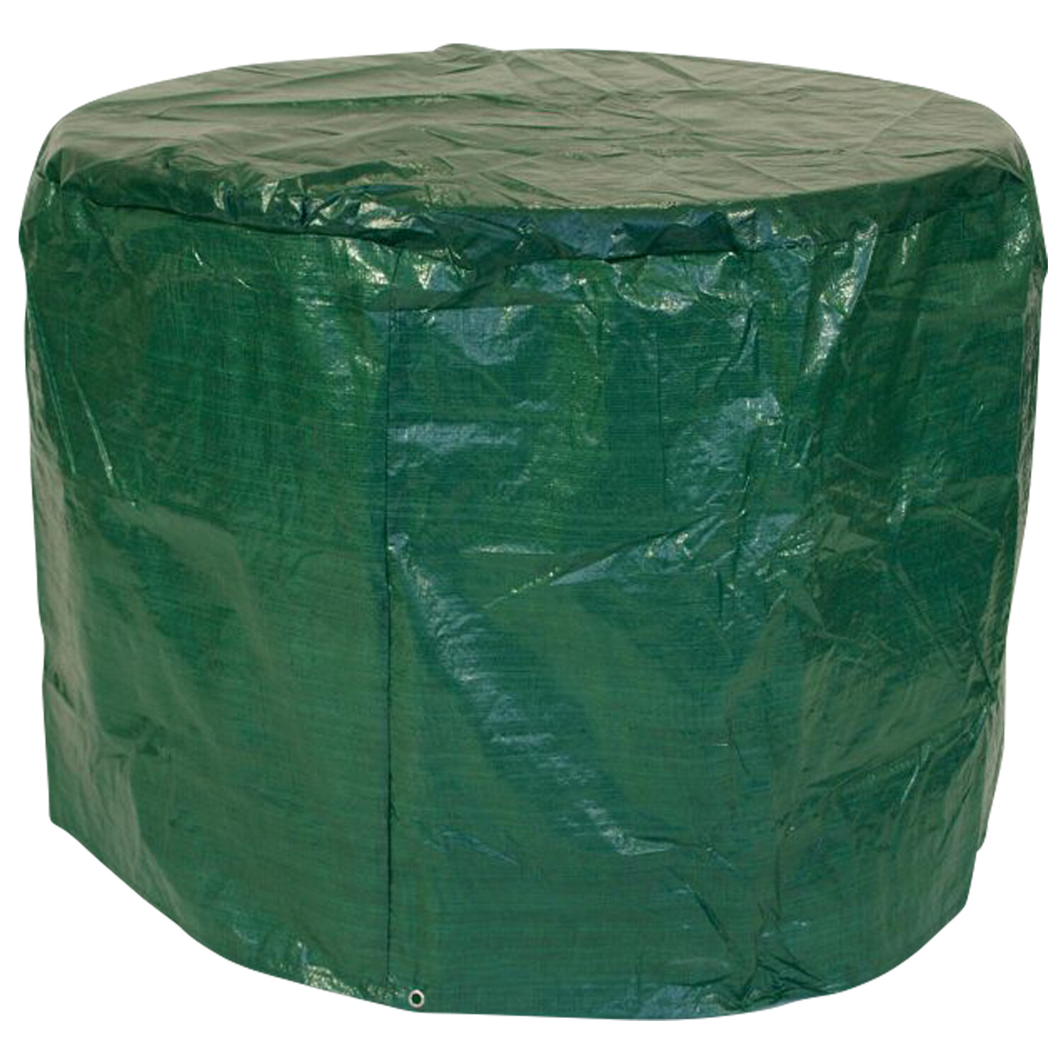 Schutzhülle Abdeckhaube Schutzplane Gartentisch Gartenmöbel Set 125cm rund, grün