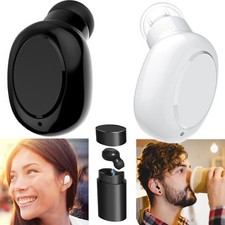 Bluetooth Headset Mini Earphone Earbud With Charging Case for Android iOS Phones