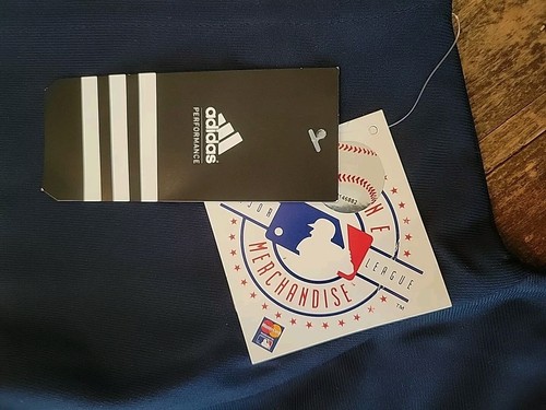 Adidas Milwaukee BREWERS Jugend Trikot Small Kinder Größe S MLB Wisconsin WI blau - Bild 9 von 15