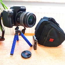 Sony A290 l 18x55mm Lens l XXL EXTRAS l SLT SLR Camera 14MP FULLHD