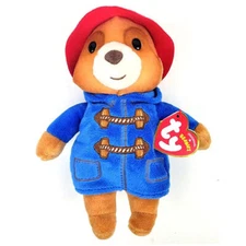 TY Beanie Baby - PADDINGTON Bear (6 inch) - MWMTs