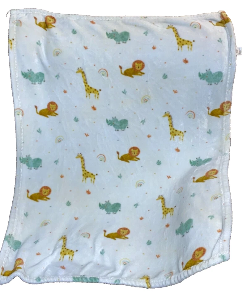 7B!¡GUAU! 30x40 Adirondack Bebé MI ACOGEDOR Safari Selva Zoológico Peluche Bebé Cuna Manta Foto 3 de 4