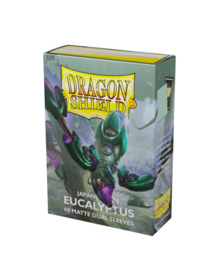 Dragon Shield Japanese Size Sleeves - Eucalyptus (60 Matte Dual Kartenhüllen)