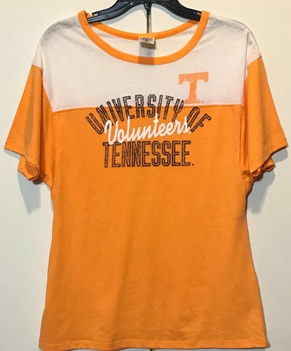 NWOT Tennessee Volunteers Women's T-shirt Size Small 4/6 Orange White Tee Shirt - Picture 2 of 5
