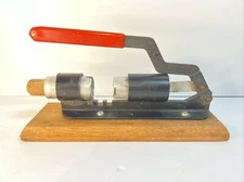 Gem Dandy Nut Cracker with Base Precision Machined Metal Adjustable Nut Size