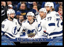Brayden Point 2023-24 Upper Deck UD Canvas #C72 NHL Hockey Card Tampa Bay