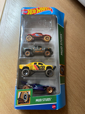 Hot Wheels 2024 5 Pack HTV40 Mud Studs NEU OVP