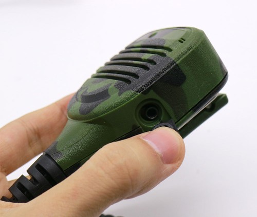 Micrófono de altavoz militar impermeable para radio Kenwood Tyt F8 Baofeng UV5R UV100 2 PINES - Imagen 4 de 4