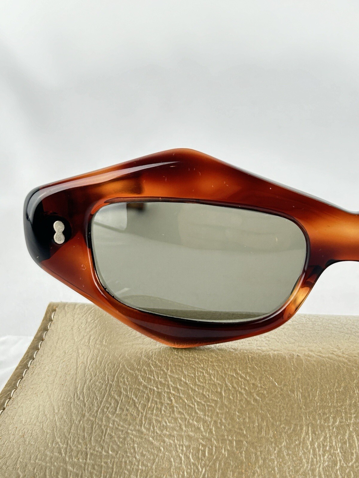 MAY RECTANGULAR MIDCENTURY TORTOISE FRAME 1960'S … - image 2