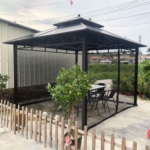 Replacement Mesh Mosquito Netting Screen Wall for 10'x10' 10'x12' 12'x12' Gazebo - Picture 3 of 31