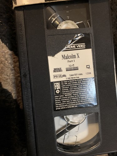 Malcolm X (VHS, 1993, 2-Tape Set) - Picture 4 of 9