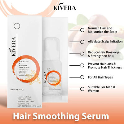KIVERA All Natural-Ingredient Hair Serum To Repair Damaged Hair & Promote Growth