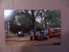VINTAGE POSTCARD ZOO LINE RAILROAD FOREST PARK ST LOUIS