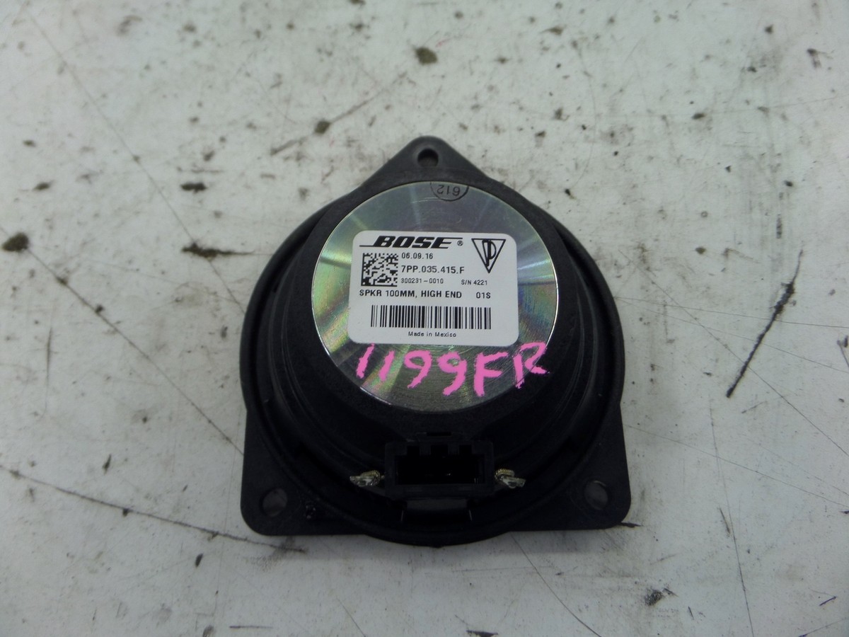 Porsche Macan Right Front Bose Speaker 15-18 OEM 7PP.035.415.F | eBay