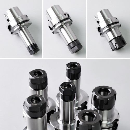 SFX 1Pc HSK63A ER16 100mm Collet Chuck Tool Holder with Sliding Nut HRC 53-58 - Picture 6 of 8