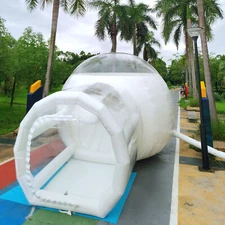 Inflatable Bubble House Transparent Bubble Tent Outdoor Camping Tent With Blower