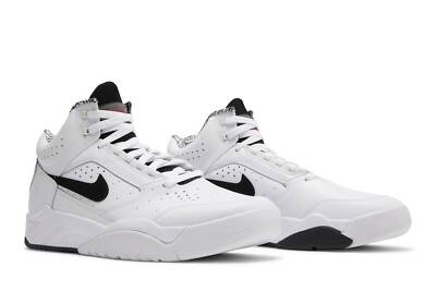 Nike Air Flight Lite Mid 'White Black' 2021 DJ2518-100 Men's Shoes